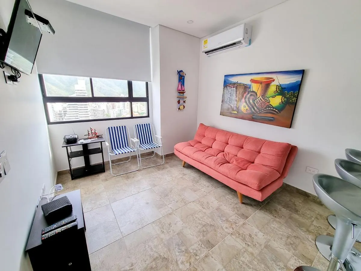 Apartamento Apartasuites Vita 945 Rodadero - By Bedviajes Santa Marta  Colômbia