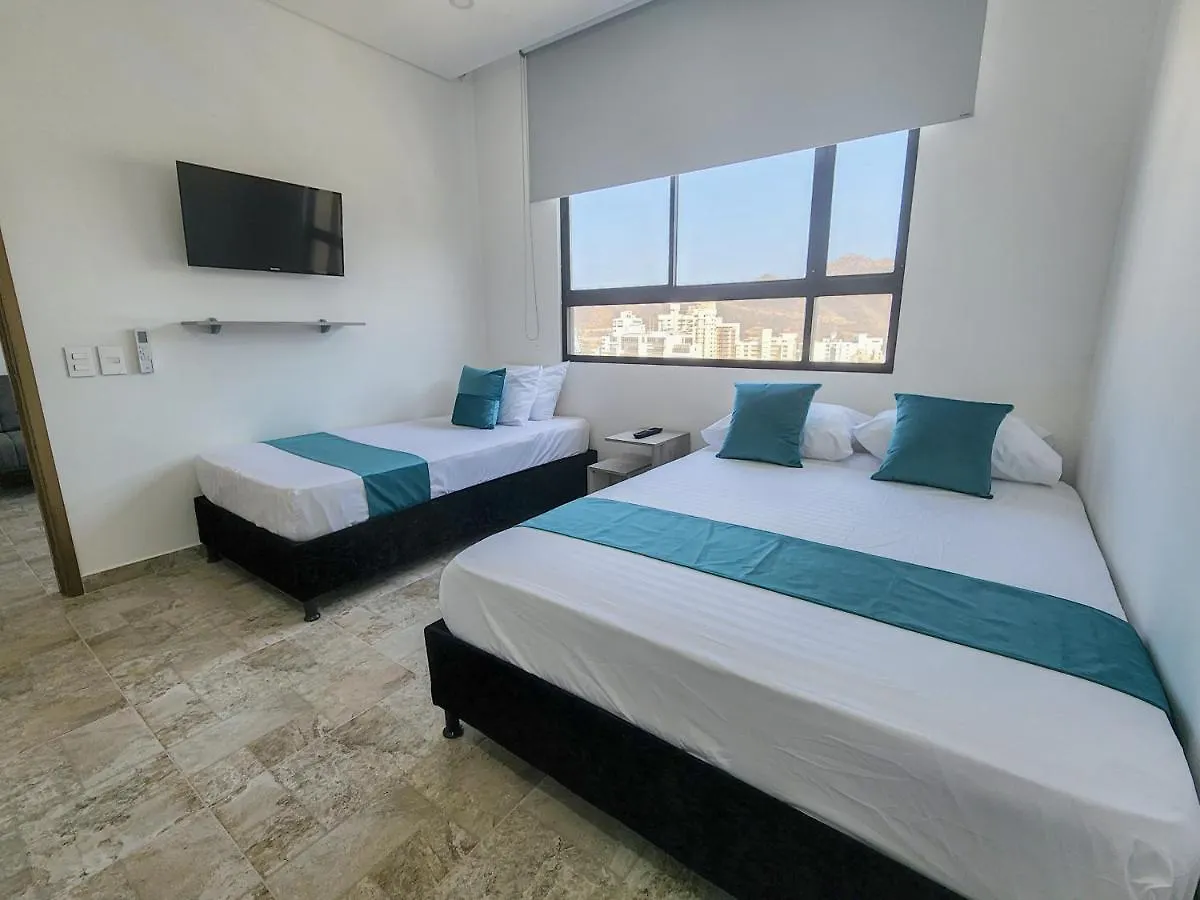 Apartasuites Vita 945 Rodadero - By Bedviajes Santa Marta  Apartamento