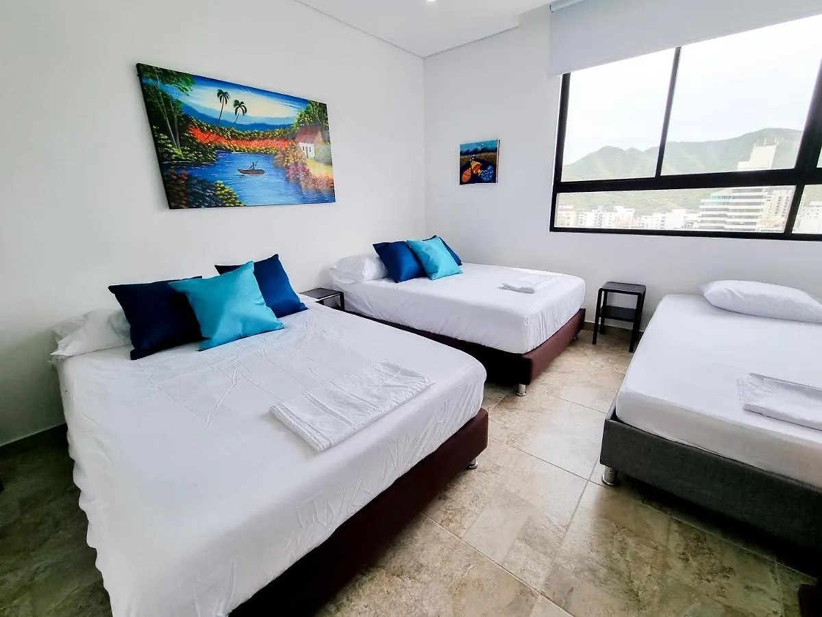 Apartament Apartasuites Vita 945 Rodadero - By Bedviajes Santa Marta