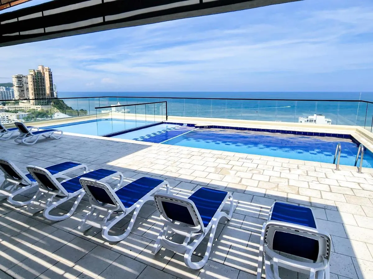 Apartament Apartasuites Vita 945 Rodadero - By Bedviajes Santa Marta  Kolumbia