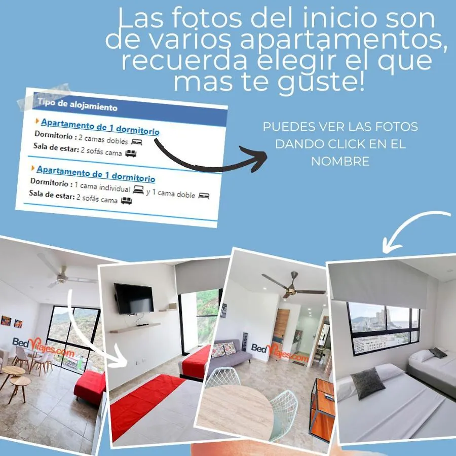 Apartasuites Vita 945 Rodadero - By Bedviajes Santa Marta  Kolumbia